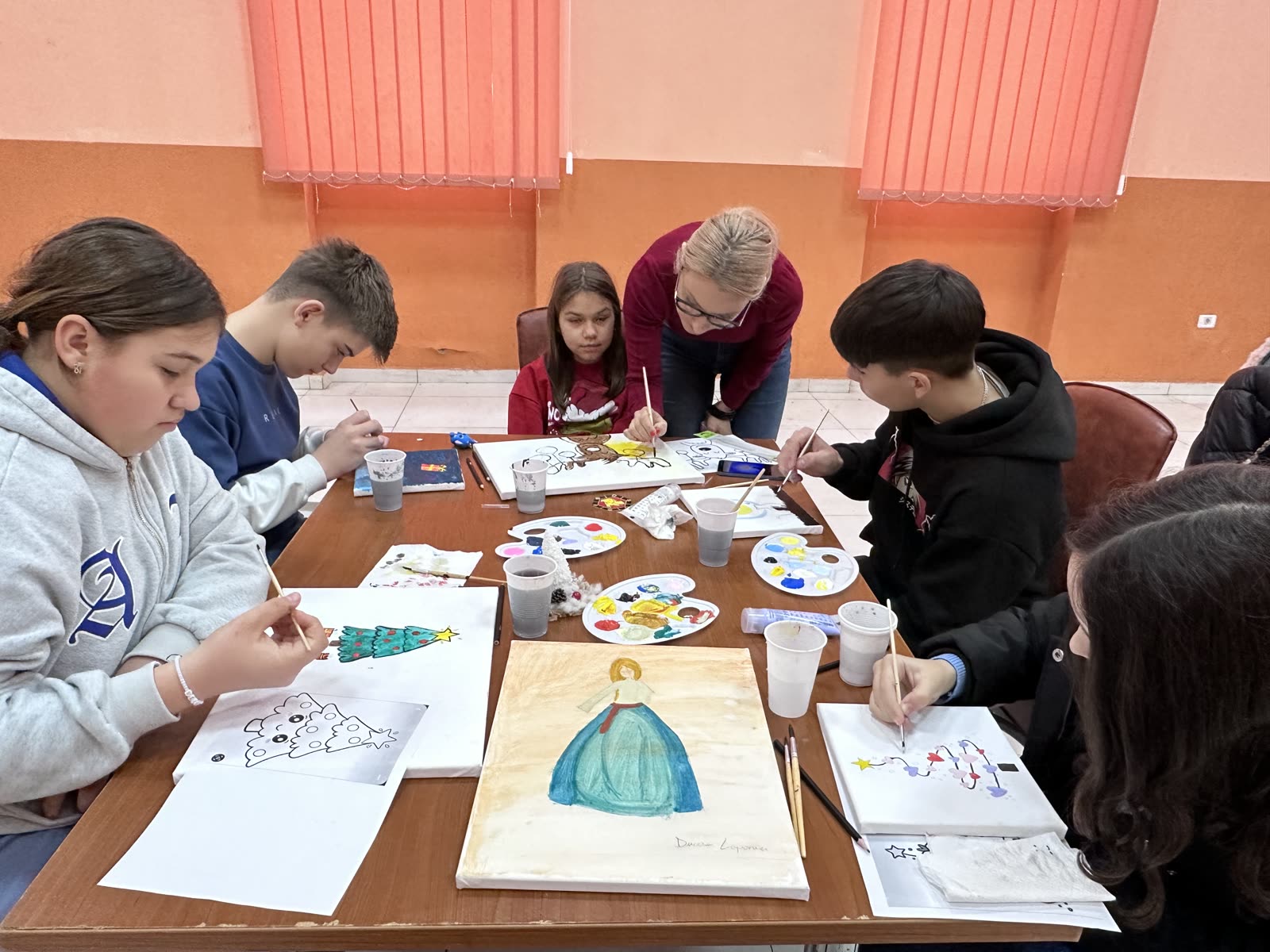 Atelier de pictură pentru copii